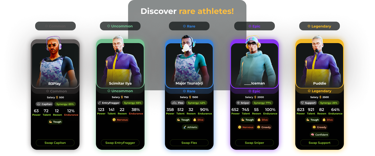 athletes group